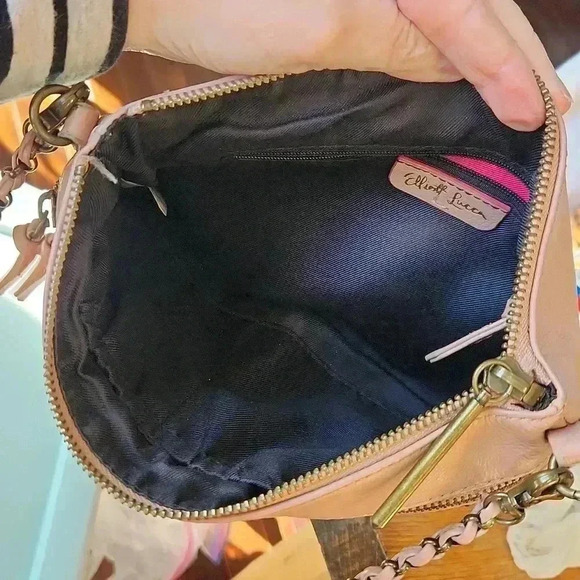 Elliott Lucca Messina 3 Zip Dusty Pink Crossbody bag - Picture 10 of 16